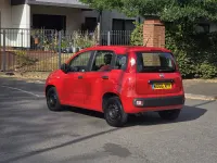 Used Fiat Panda Pop 69 HP (50 kW) 2017 Red Hatchback
