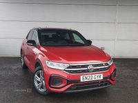 Used VW T-Roc R-line 2022 Red SUV