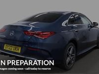 Used Mercedes CLA250e AMG Line Premium 218 HP (160 kW) 2022 Blue Sedan