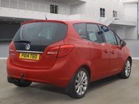 Used Vauxhall Meriva S 2014 Red MPV