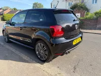 Used VW Polo BlueGT 150 HP (110 kW) 2017 Black Hatchback