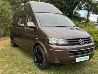 Used VW T5 140 HP (102 kW) 2012 Brown Van
