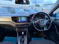 Used VW Polo Match 95 HP (69 kW) 2021 Blue Hatchback