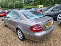 Used Mercedes CLK270 Avantgarde 170 HP (125 kW) 2004 Silver Coupe