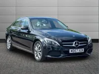 Usado Mercedes C220 170 CV (125 kW) 2017 Negro Berlina