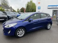 Used Ford Fiesta Zetec 100 HP (73 kW) 2018 Blue Hatchback