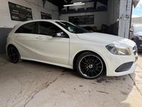 Used Mercedes A180 AMG line 2017 White Hatchback
