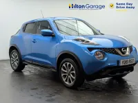 Begagnad Nissan Juke Tekna 113 HK (83 kW) 2019 Blå SUV