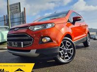 Used Ford Ecosport Titanium 125 HP (91 kW) 2015 Red SUV