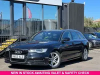 Begagnad Audi A6 S-Line 177 HK (130 kW) 2013 Svart Kombi