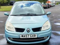 Used Renault Scénic II Dynamique 112 HP (82 kW) 2007 Blue MPV