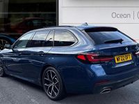 Used BMW 520 M Sport 187 HP (137 kW) 2022 Blue Estate