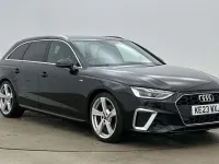Used Audi A4 S-Line 150 HP (110 kW) 2023 Black Estate