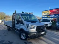 Used Ford Transit S 130 HP (95 kW) 2022 Silver Cabriolet