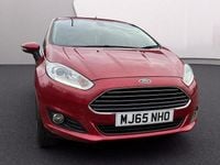 Used Ford Fiesta Titanium 2015 Red Hatchback