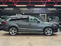 Usado Audi Q7 S-line plus 272 HP (200 kW) 2014 Cinzento SUV