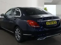 Usado Mercedes C200 2015 Azul Sedan