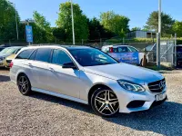 Usado Mercedes E350 Premium 2016 Plateado Familiar