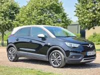 Used Vauxhall Crossland X Elite 110 HP (80 kW) 2017 Black SUV