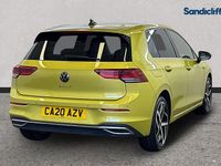 Used VW Golf VII 150 HP (110 kW) 2020 Yellow Hatchback