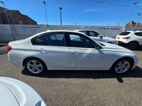 Begagnad BMW 320 Sport Line 2018 Vit Sedan