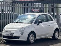 Used Fiat 500 Pop 69 HP (50 kW) 2015 White Hatchback