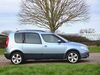 Used Skoda Roomster 105 HP (77 kW) 2013 Blue MPV