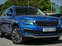Used Skoda Kodiaq SE L Executive 150 HP (110 kW) 2024 Blue SUV