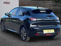 Used Peugeot 208 Allure+ 99 HP (72 kW) 2024 Black Hatchback