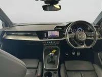 Begagnad Audi A3 S-Line 150 HK (110 kW) 2023 Blå Sedan