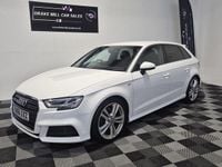 Used Audi A3 S-Line 184 HP (135 kW) 2016 White Hatchback