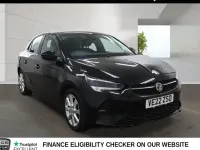 Used Vauxhall Corsa Edition 75 HP (55 kW) 2022 Black Hatchback