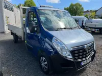 Used Vauxhall Movano 130 HP (95 kW) 2019 Blue MPV