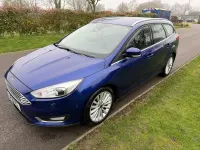 Used Ford Focus Titanium X 120 HP (88 kW) 2018 Blue Estate