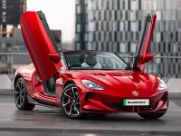 New MG Cyberster 375 kW (510 HP) 2025 Red Cabriolet