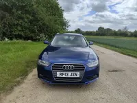 Used Audi A4 163 HP (119 kW) 2013 Blue Estate