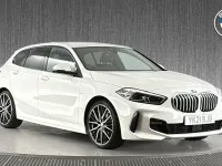 Used BMW 118 M Sport 134 HP (98 kW) 2021 White Hatchback