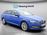 Used Skoda Superb SE L 150 HP (110 kW) 2024 Blue Estate