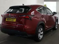Used Lexus NX300h 197 HP (144 kW) 2014 Red SUV