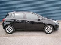 Used Vauxhall Corsa Design Edition 89 HP (65 kW) 2018 Black Hatchback