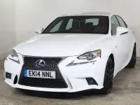 Used Lexus IS300h Sport Line 223 HP (164 kW) 2014 White Sedan
