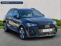 Used Audi Q3 Black Edition 150 HP (110 kW) 2023 Black SUV