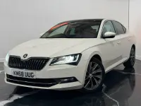 Used Skoda Superb 2018 White Hatchback