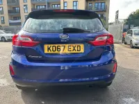 Used Ford Fiesta Zetec 2018 Blue Hatchback