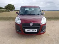 Used Fiat Doblò 95 HP (69 kW) 2012 Red MPV