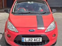 Used Ford Ka 69 HP (50 kW) 2012 Red Hatchback