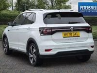 Used VW T-Cross R-line 113 HP (83 kW) 2020 White SUV