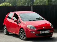 Used Fiat Punto Easy 69 HP (50 kW) 2015 Red Hatchback
