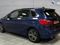 Used BMW 225 Active Tourer Sport Line 221 HP (162 kW) 2018 Blue MPV