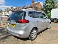 Used Vauxhall Zafira 170 HP (125 kW) 2013 Silver MPV